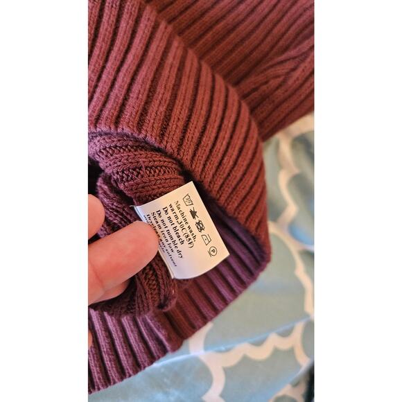 Ribbed Knit Bodycon Midi Dress Brown Scoop Neck Tank Size M - Picture 3 of 8